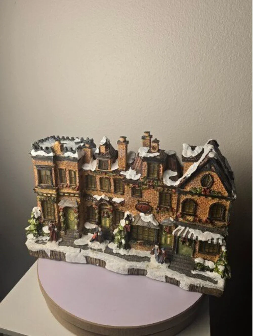Vintage Miniature Christmas Village Row Houses, 13